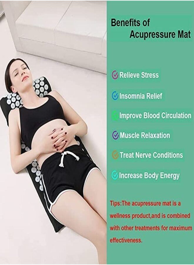 Massage cushion Yoga Mat Massage to relieve pressure foot back and neck body pain mat Pain relief pad High elastic and durable Fitness Yoga Mat