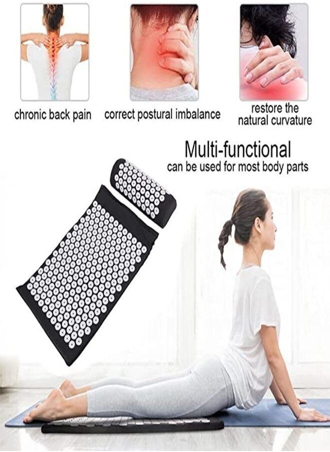 Massage cushion Yoga Mat Massage to relieve pressure foot back and neck body pain mat Pain relief pad High elastic and durable Fitness Yoga Mat