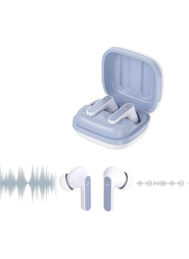 Blue Sleeping Active Noise Canceling Earbuds Earphones Wireless Bluetooth Active Noise Cancelling Earbuds for Sleep Noise Reduction Ear Buds Sleeping Noise Cancellation Bluetooth Headphones