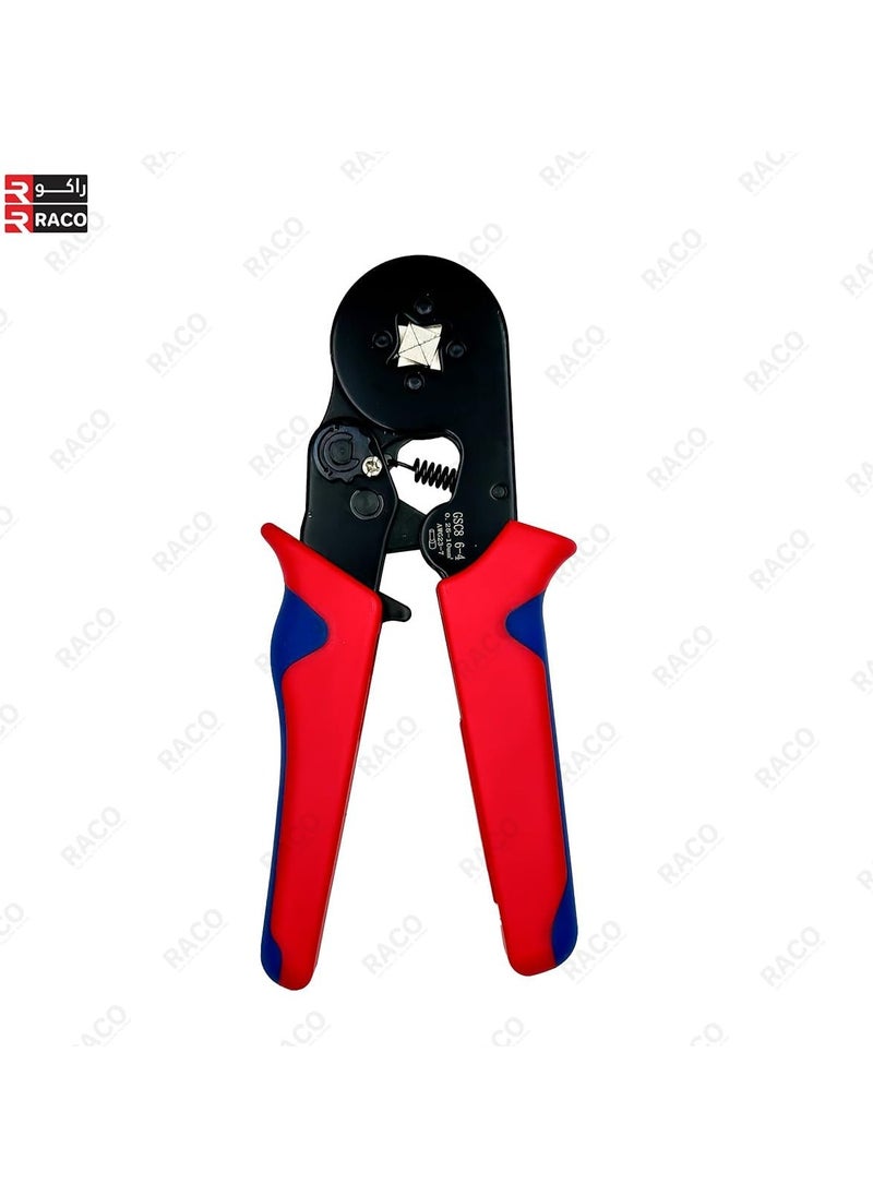 RACO Giffex Crimping Plier Set (0.25-10mm²) with 1200 Ferrule Connectors – Self-Adjusting Ratchet Bootlace Crimping Tool for Electrical Cable Lugs