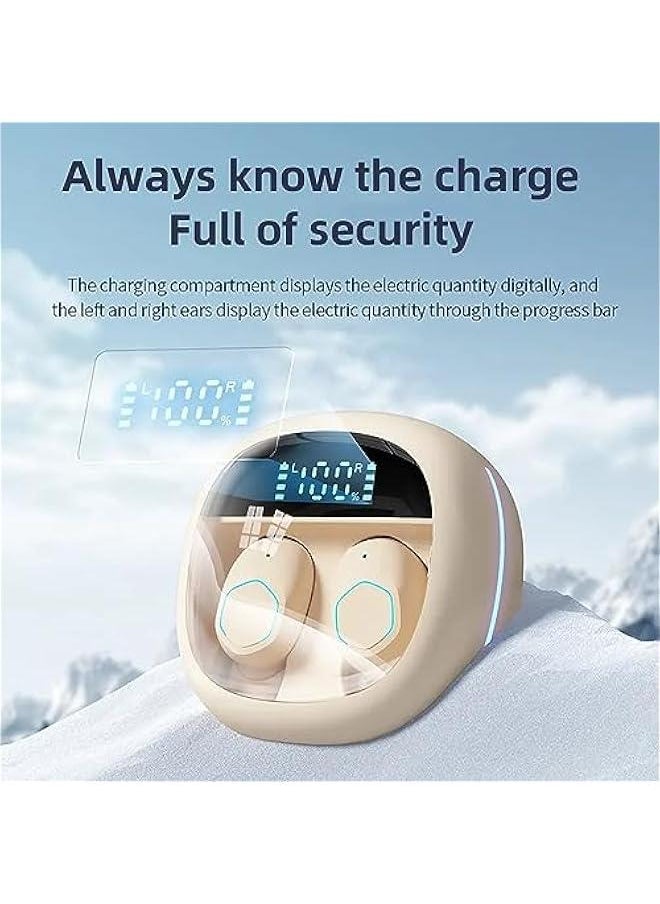Wireless Black Small Earbuds For Small Ear Canals Micro Headphones Tiny Smallest Ear Buds For Small Ears Mini Bluetooth Small Discreet Earbuds Ear Buds Earphones Invisible Headphones Headset