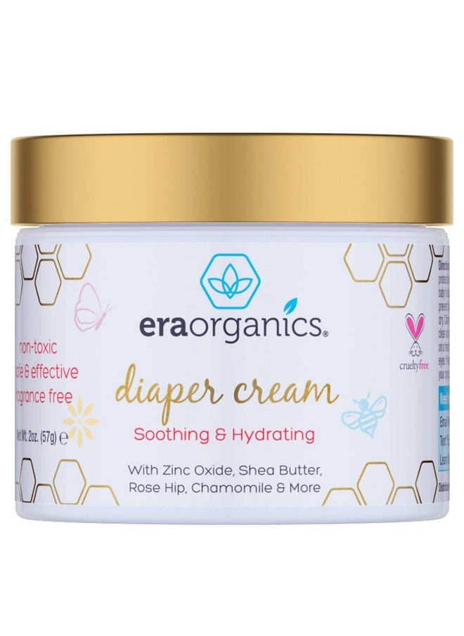 Diaper Rash Cream For Baby Extra Soothing And Moisturizing Baby Diaper Cream With Organic Aloe Vera Chamomile Calendula And More Gentle Baby Rash Cream Calming Zinc Oxide Cream