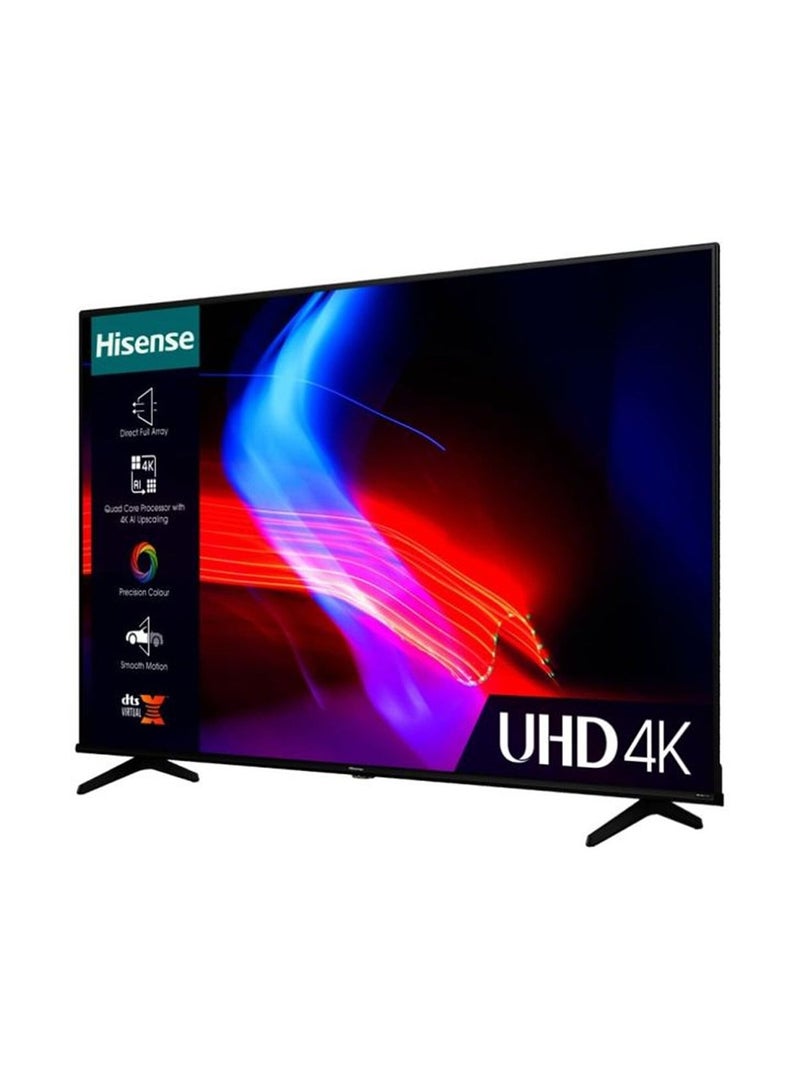 55 Inch 4K UHD Smart Television 55A62NS Black