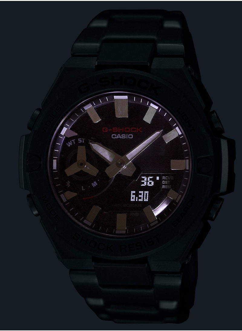 Analog+Digital Stainless Steel Men's Watch GST-B500D-1A