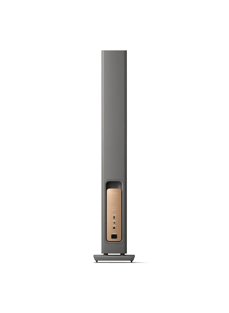 KEF LS60 Wireless Active Floorstanding Speaker (Pair Titanium Grey)