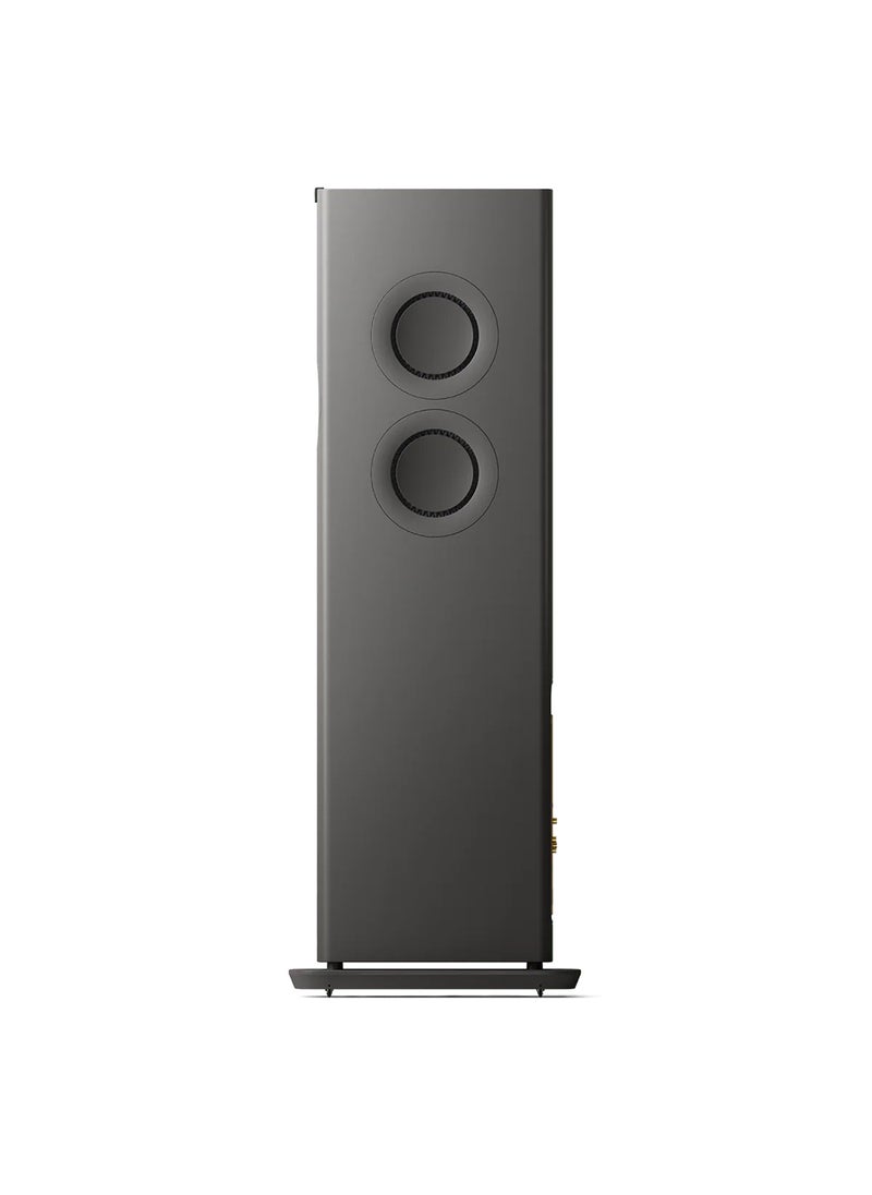 KEF LS60 Wireless Active Floorstanding Speaker (Pair Titanium Grey)