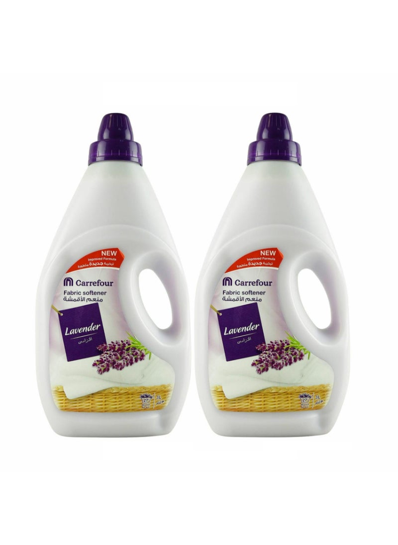 Lavender Fabric Softener 3L Pack of 2