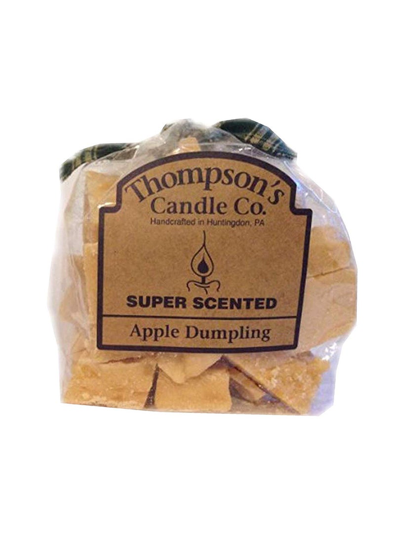 Super Scented Cinnamon Bun Candle white