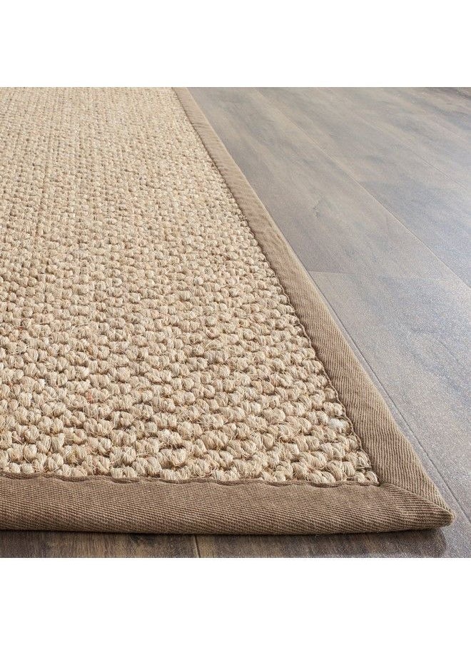 Natural Fiber Collection Accent Rug 2' X 3' Natural Sisal Design Easy Care Ideal For High Traffic Areas In Entryway Living Room Bedroom (Nf525B)