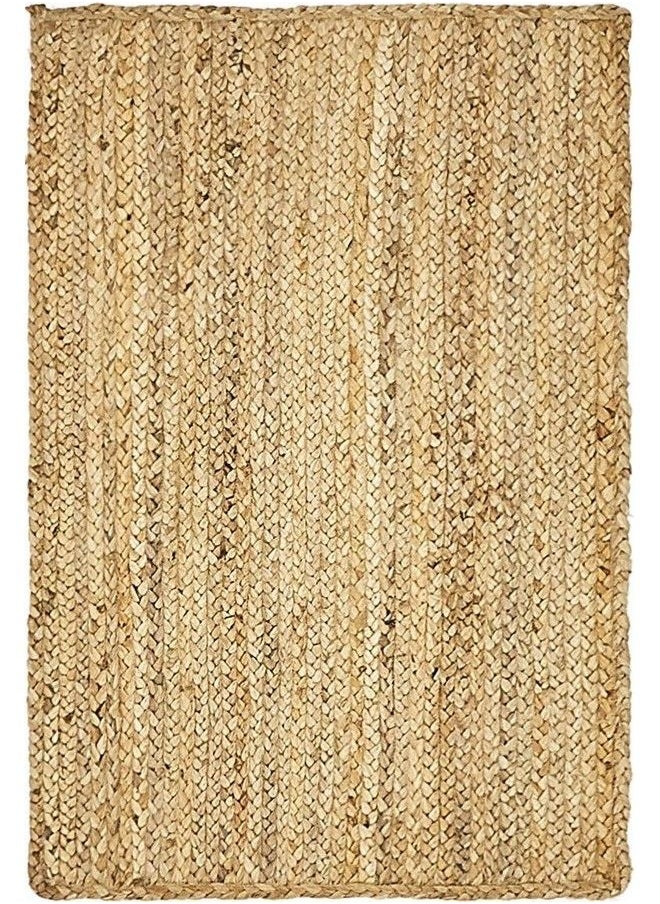 Braided Jute Collection Area Rug Dhaka (2' X 3' 1