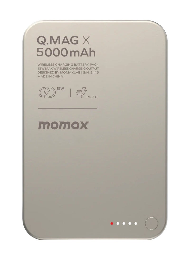 Momax Q.Mag X Magnetic Wireless Power Bank 5000mAh – Gen 2