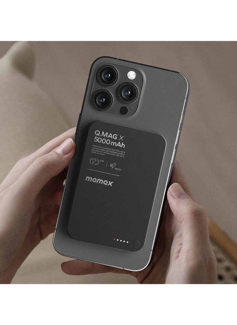Momax Q.Mag X Magnetic Wireless Power Bank 5000mAh – Gen 2