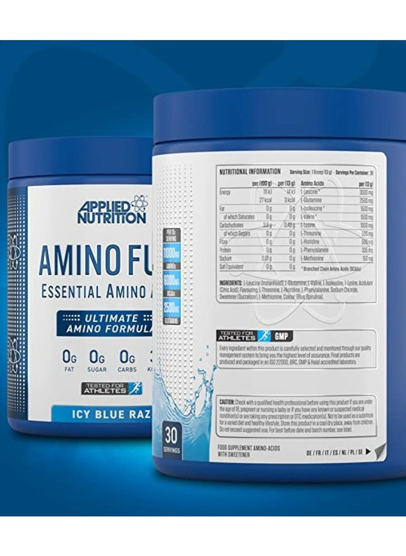 Amino Fuel EAA 30 Servings Icy Blue Raz