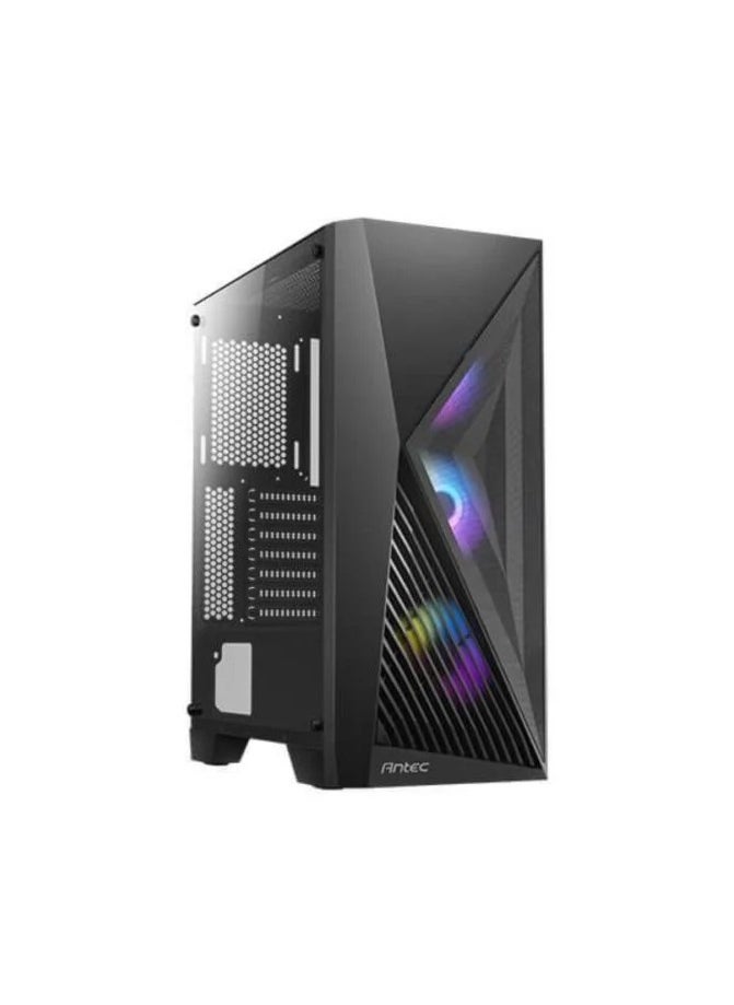 Antec AX51 Cabinet, Half Tower, Supports ATX, Micro-ATX, ITX, Glass Window, 7 Expansion Slots, Dust Cover, 3X Vent Front 120 mm