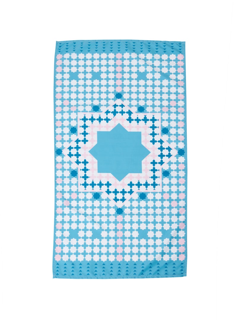 Sabr 'Marrakesh' Pocket Prayer Mat with Pocket Travel Pouch