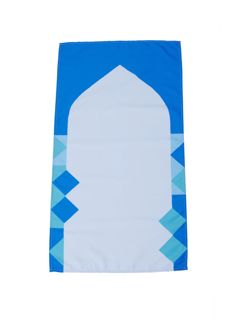 2 Piece - Sabr 'Multan' Pocket Prayer Mat with Pocket Travel Pouch