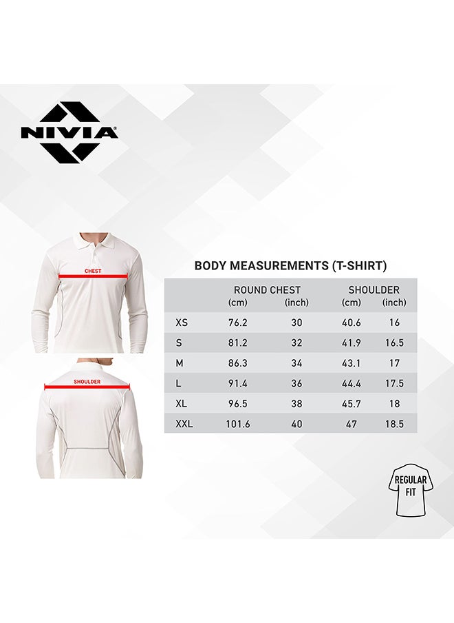 Full Sleeves Cricket Jersey For Men | Cricket Kit | Cricket T-Shirt | Comrtable Fit | Size : XXlarge