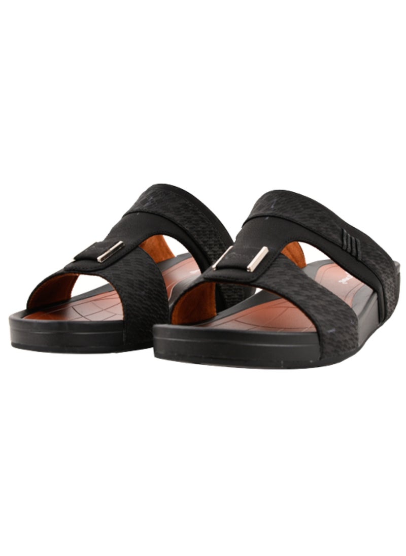 Mens Arabic Sandals Black