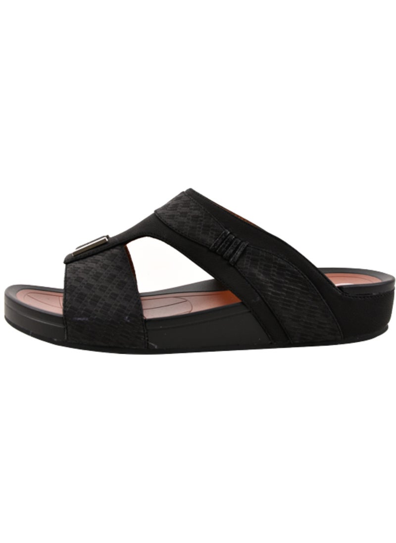 Mens Arabic Sandals Black