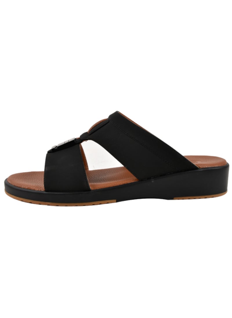 Mens Arabic Sandals Black