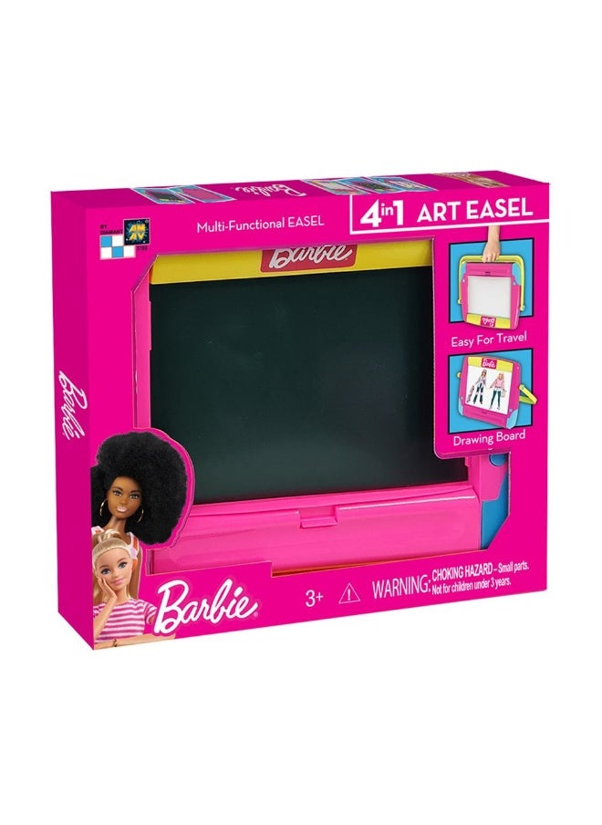 Barbie 4-in-1 Multi-functional Art Easel with Handle