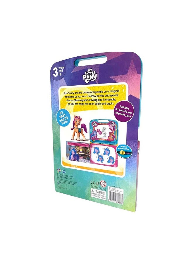 My Little Pony Learning Series Drawing Board Book With Magnetic Pad