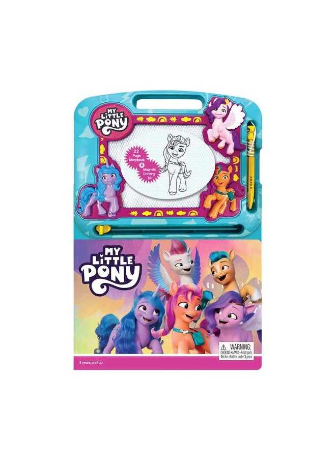 My Little Pony Learning Series Drawing Board Book With Magnetic Pad