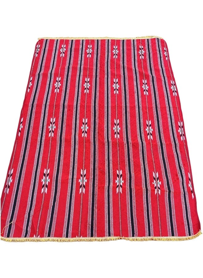 Alsaqer Foldable Camping Mat (2 x 2 Mtr) Outdoor Picnic Rug Water Proof | Travel Mat | Sadu Mat | Majlis Mat | Outdoor Camping Mat | Camping Carpet | Beach Mat | Sadu Carpet | Picnic Mat Multicolour