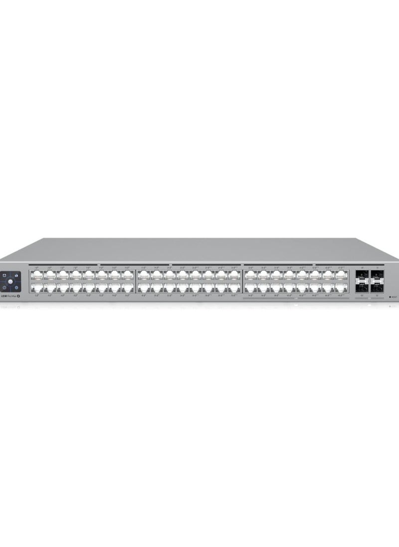 Ubiquiti Networks 48+4P UniFi USW-PRO-Max-48-PoE PoE++ 720W M RM