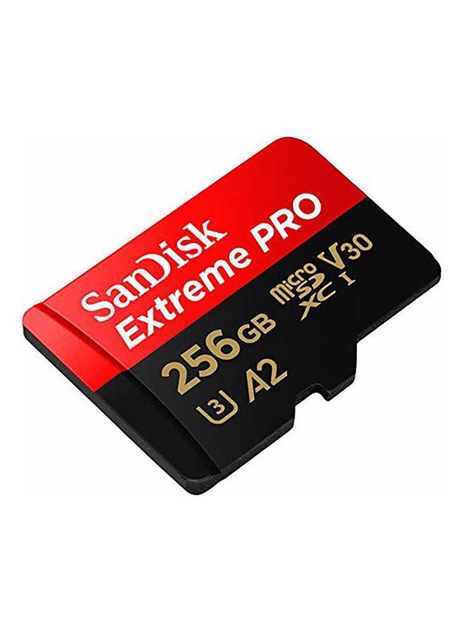 Extreme PRO microSD UHS-I 170 MB/s Card with Adapter - SDSQXCZ-256G-GN6MA