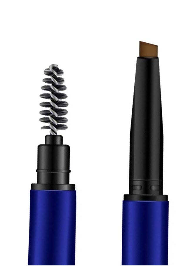 Smart Eyebrow Pencil With Mascara Brush  Amber Brown