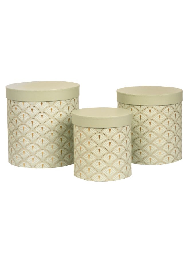 Flower Box D20xH20 – Decorative Round Gift Box for Stunning Bouquets