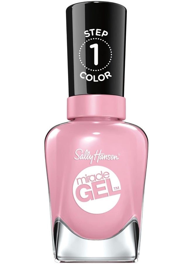 Sally Hansen Miracle Gel Nail Polish, Shade Pinky Promise 249 (Packaging May Vary), 0.5 Fl Oz (Pack of 1)