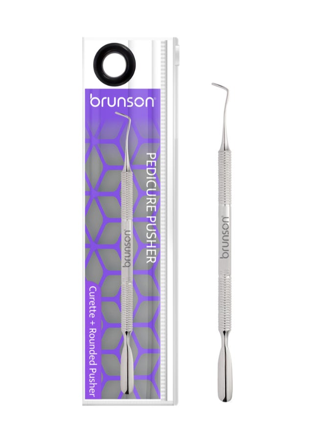 Pedicure Pusher And Ingrown Tool  (Curette Rounded Pusher) Dual Ended Nail Tool Remove Callus And Pterygium BPP201