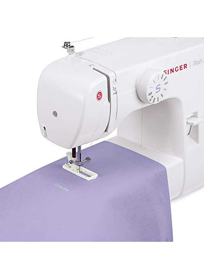 Sewing Machine With 6 Built-In Stitches 1306 White