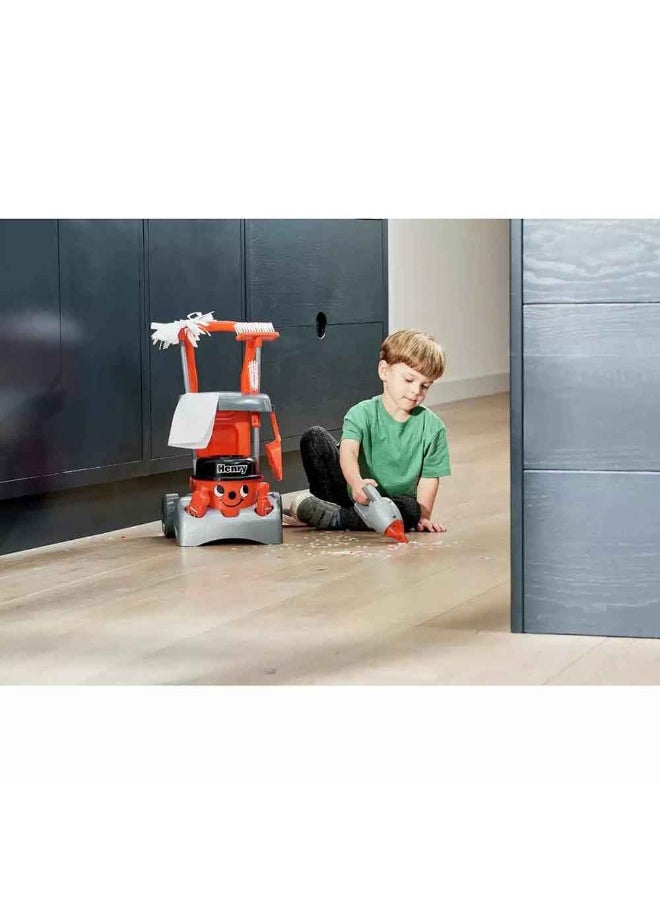 Henry Deluxe Cleaning Trolley Set (Red)