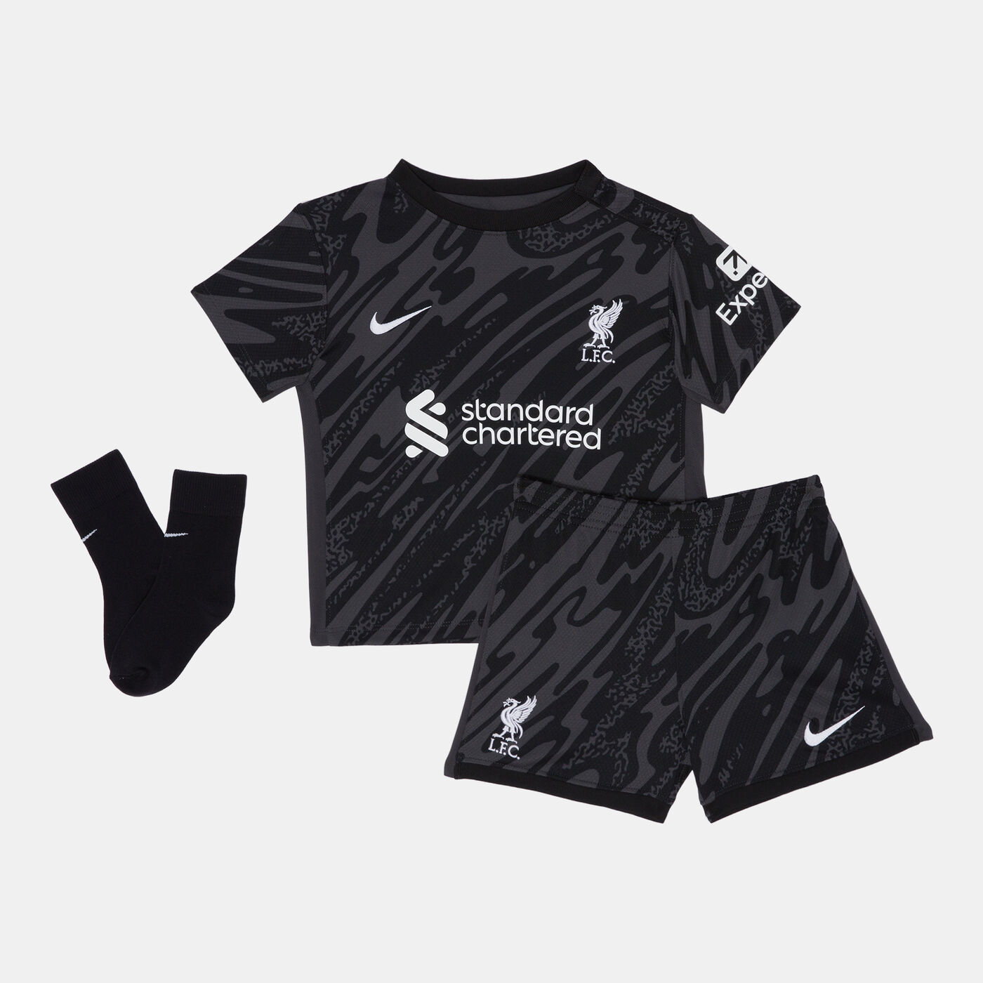 Kids' Liverpool 24/25 Goalkeeper Replica Football Kit