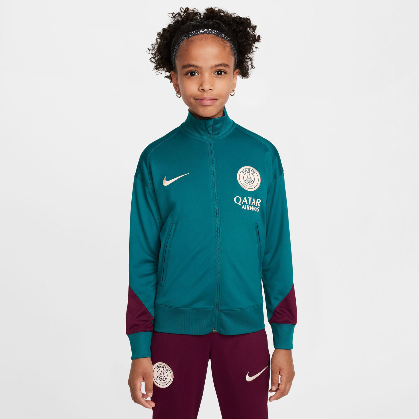 Kids' Paris Saint-Germain Strike Dri-FIT Football Tracksuit