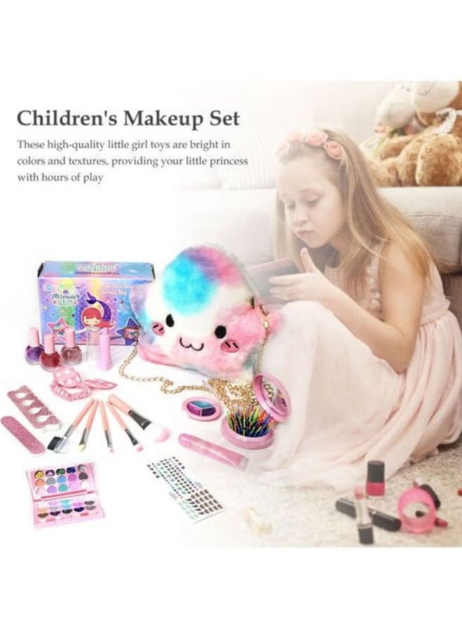 Girl makeup toys, makeup game set, easy to clean