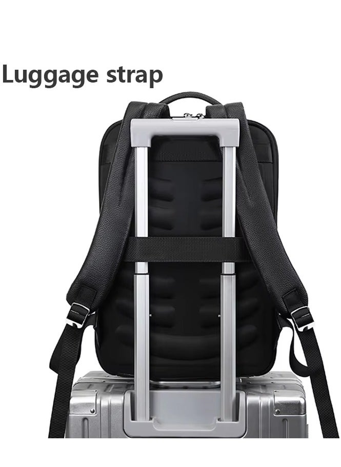 Skycare Sturdy Commuter Backpack for Work, 15.6 inch Laptop Bag for Men Women Working Business Traveling GYM