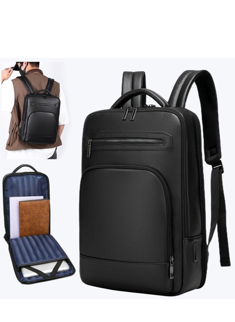 Skycare Sturdy Commuter Backpack for Work, 15.6 inch Laptop Bag for Men Women Working Business Traveling GYM
