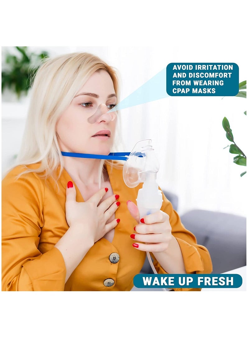 Nasal Pads for CPAP Mask - CPAP Nose Pads - CPAP Supplies for CPAP Machine - Sleep Apnea Mask Comfort Pad - Custom Design & Can Be Trimmed to Size - CPAP Cushions for Most Masks(10 Pack)