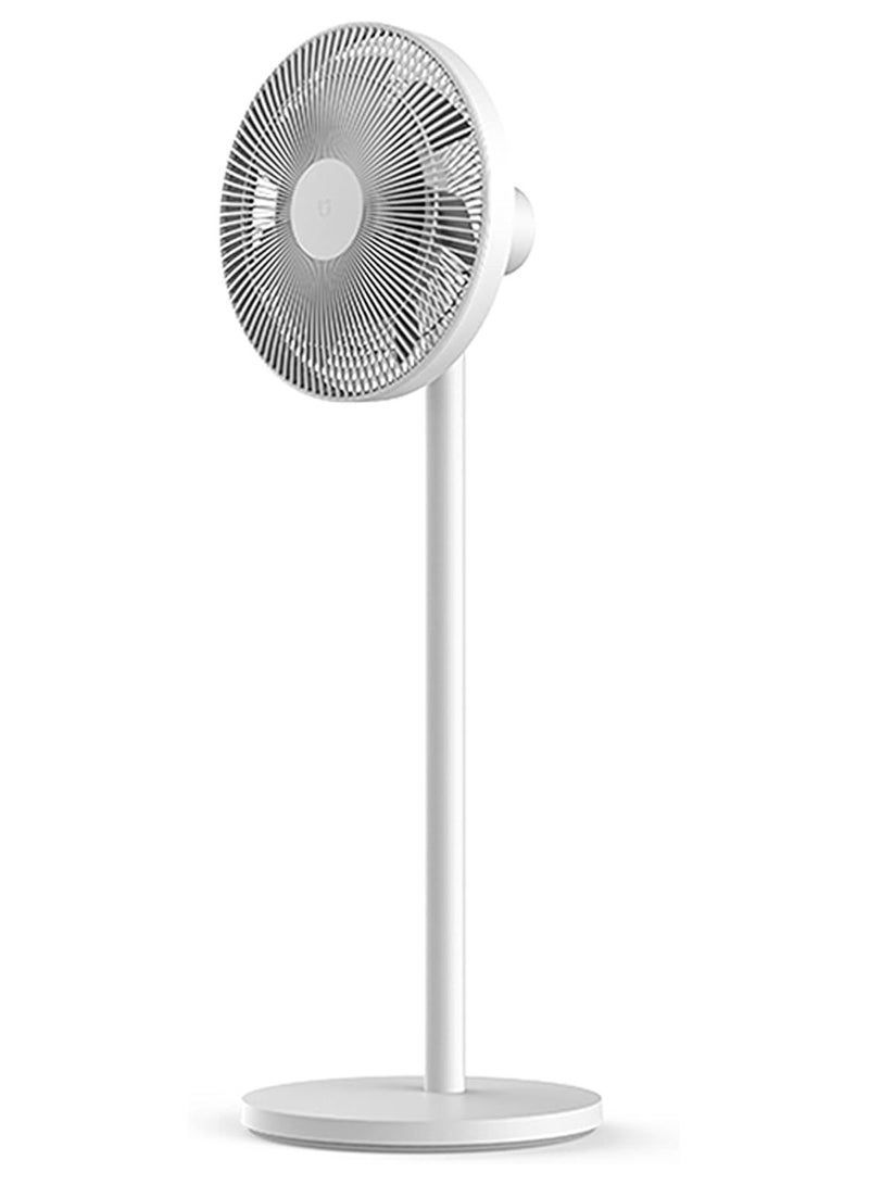 Mi Smart Standing Fan 2, BLDC Motor, Control Via App, Double Blades, Voice Control, Up to 100 Ventilation Levels, Silent Mode, 3 kg 15 W BPLDS02DM White