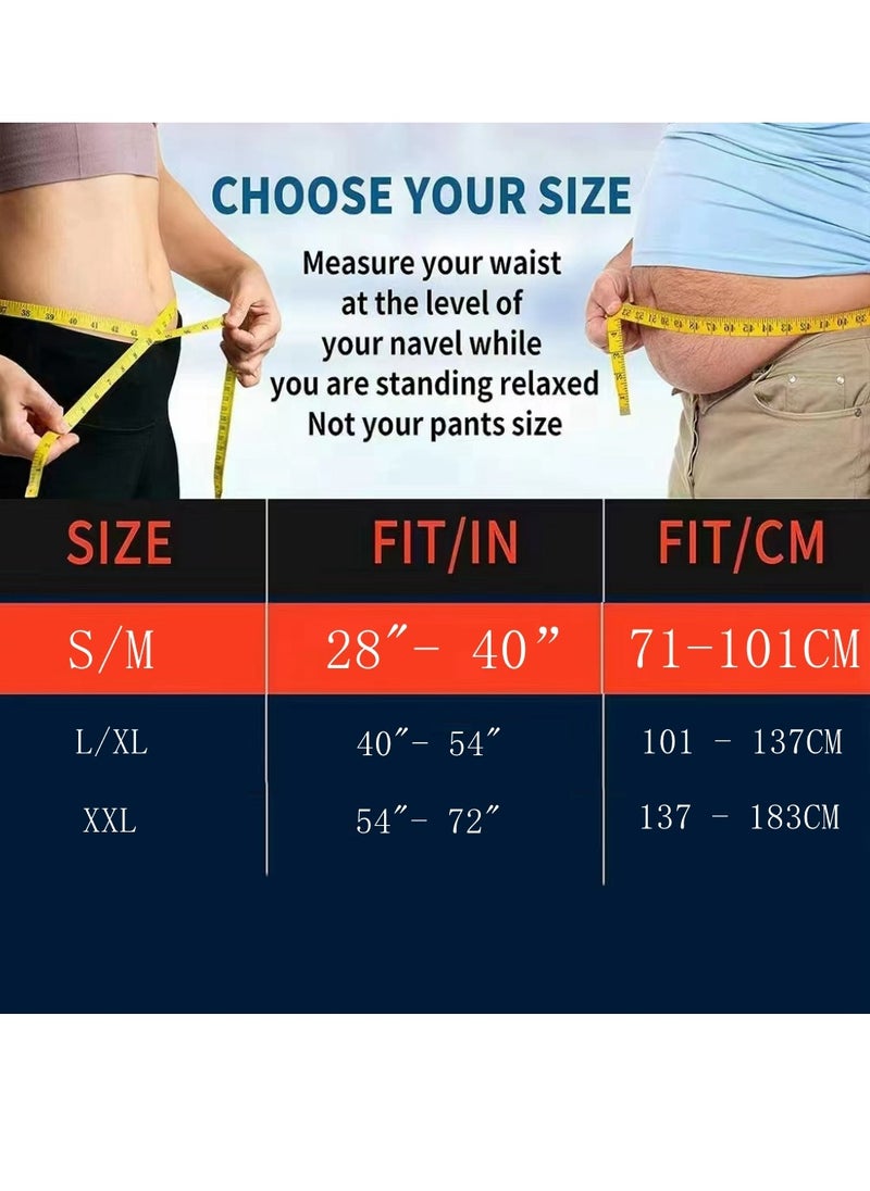 Waist Support Belt High Elastic Breathable Double Compression Support Belt For Weightlifting Work Adjustable And Removable Lumbar Cushion To Relieve Disc Herniation Sciatica Scoliosis (S/M size)