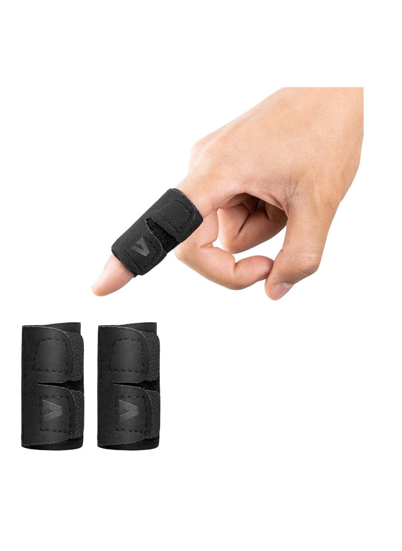 Finger splints, Support Brace for Middle, Ring, Index, Thumb and Pinky Straightening Curved, Bent, Locked Stenosing Tenosynovitis Hands Tendon Lock Release Stabilizer Knuckle Wrap