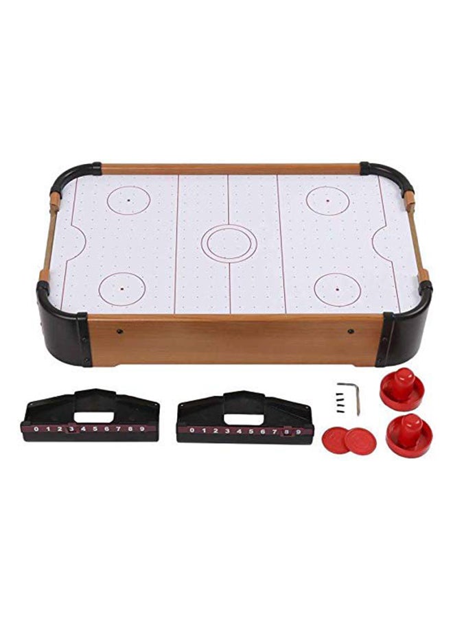 Indoor Outdoor Steady Durable Encouraging Wooden Hockey Game Toy Set For Kids