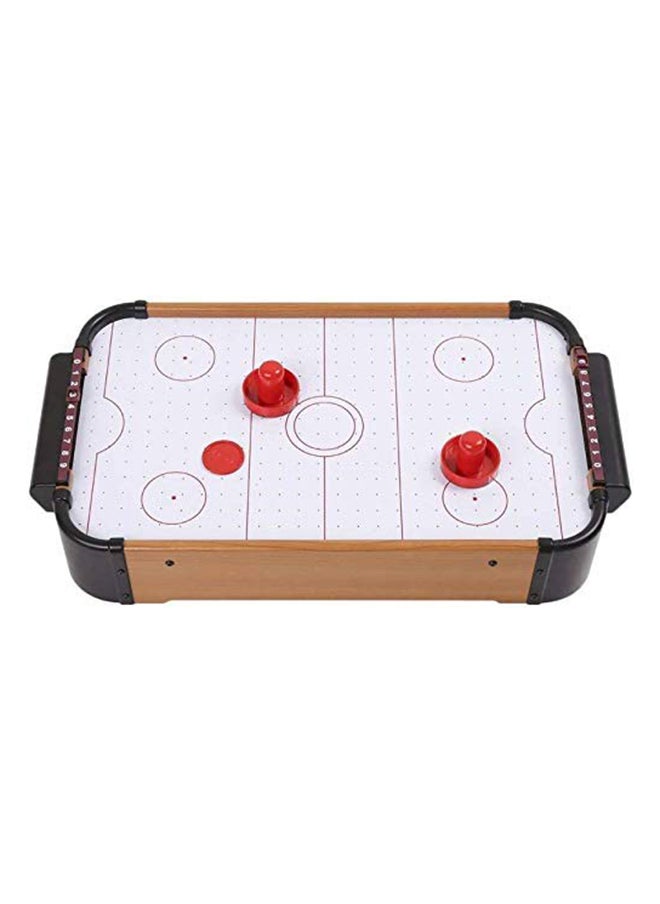 Indoor Outdoor Steady Durable Encouraging Wooden Hockey Game Toy Set For Kids