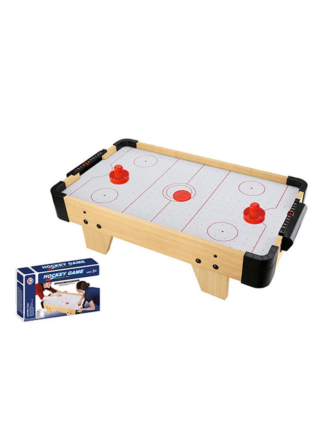 Indoor Outdoor Steady Durable Encouraging Wooden Hockey Game Toy Set For Kids