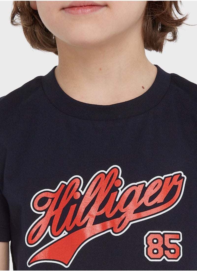 Kids Hilfiger Script T-Shirt