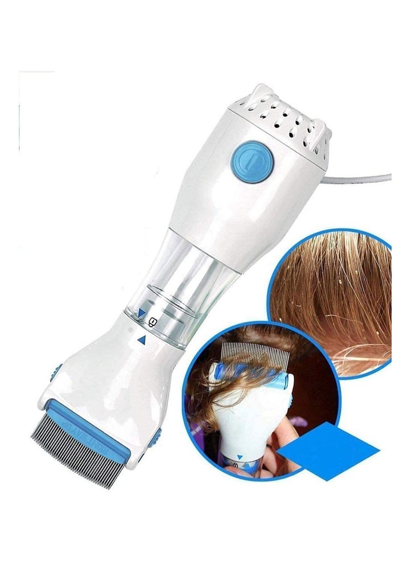 Theodore Electrical Chemical Free Head Lice Removal Comb Head Nits Capture Comb Electrical Head Lice Comb Eggs Remover Hair Vacuums Machine for lice removed